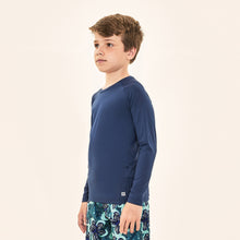 Charger l'image dans la galerie, Image 02: Uv Line T-Shirt Acqua Qr Code Marinho Upf50+