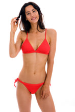 Charger l'image dans la galerie, Model Front: Rio De Sol Bas Bottom Cotele-Tomate Rio