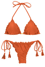 Charger l'image dans la galerie, Product Front: Rio De Sol Ensemble Set Paprica Frufru-Fio