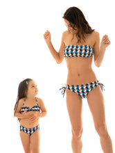 Charger l'image dans la galerie, Model Back: Rio De Sol Deux Pièces Fille Geometric Kids