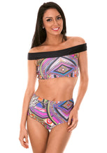 Charger l'image dans la galerie, Image 04: Rio De Sol Haut Soutien Samarcanda Offshoulder