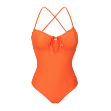Charger l'image dans la galerie, Product Front: Rio De Sol Une Pièce Dots-Orange Julia