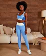 Charger l'image dans la galerie, Image 04: Alto Giro Fitness Bas Legging Blackout Recortes Barriga Zero Azul Soft