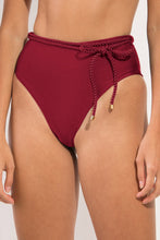 Charger l'image dans la galerie, Gallery: Rio De Sol Bas Bottom Shimmer-Divino Belted-High-Waist