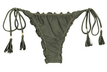 Charger l'image dans la galerie, Product Front: Rio De Sol Bas Bottom Croco Frufru-Fio