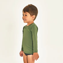 Charger l'image dans la galerie, Image 02: Uv Line T-Shirt Longsleeve Baby Green Militar Upf50+