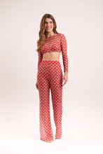 Charger l'image dans la galerie, Model Front: Rio De Sol Haut De Plage Floral-Scales Top Harper