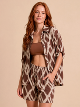Charger l'image dans la galerie, Model Front: Uv Line Short De Plage Short Basic Diamond Upf50+