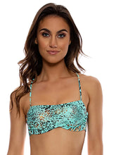 Charger l'image dans la galerie, Image 04: Luli Fama Haut Top Square Animale Aqua