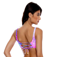 Charger l'image dans la galerie, Image 05: Luli Fama Haut Top Strappy Blue Pink