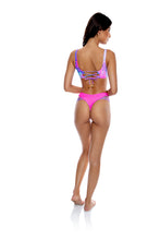 Charger l'image dans la galerie, Image 08: Luli Fama Haut Top Strappy Blue Pink