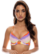 Charger l'image dans la galerie, Image 02: Luli Fama Haut Top Underwire Miami Sunsets