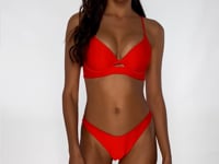 Charger et lire la vidéo dans la visionneuse de la Galerie, Video: Luli Fama Haut Top Underwire Hot Tropics Red