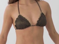 Charger et lire la vidéo dans la visionneuse de la Galerie, Video: Rio De Sol Haut Top Radiante-Black Frufru