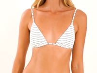 Charger et lire la vidéo dans la visionneuse de la Galerie, Video: Rio De Sol Haut Top Linea-White Lia