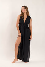 Charger l'image dans la galerie, Image 04: Rio De Sol Vêtement De Plage Black Long Dress Soleil
