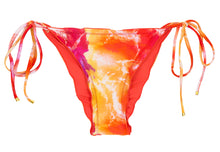 Charger l'image dans la galerie, Product Front: Rio De Sol Bas Bottom Tiedye-Red Frufru