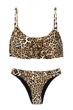 Charger l'image dans la galerie, Product Front: Rio De Sol Ensemble Leopardo Babado
