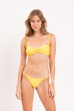 Charger l'image dans la galerie, Model Front: Rio De Sol Ensemble Set Amarelo Bandeau-Crispy Cheeky-Crispy