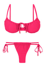 Charger l'image dans la galerie, Product Front: Rio De Sol Ensemble Set Dots-Virtual-Pink Balconet-Tie Pipa