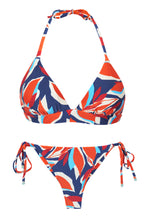 Charger l'image dans la galerie, Product Front: Rio De Sol Ensemble Set Leaves Tri-Cos Cheeky-Micro
