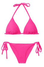 Charger l'image dans la galerie, Product Front: Rio De Sol Ensemble Set Malibu-Rosa Tri-Inv Cheeky-Tie