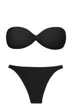 Charger l'image dans la galerie, Product Front: Rio De Sol Ensemble Set Nero Twist Leblon