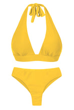 Charger l'image dans la galerie, Product Front: Rio De Sol Ensemble Set Sunflower Halter-Cos Ciao