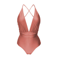 Charger l'image dans la galerie, Product Front: Rio De Sol Une Pièce Shimmer-Copper New Vegas