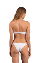 Charger l'image dans la galerie, Model Back: Rio De Sol Haut Top Bora-White Bandeau-Joy