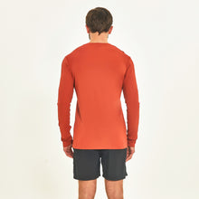 Charger l'image dans la galerie, Model Back: Uv Line T-Shirt Longsleeve Sport Fit Ferrugem Upf50+