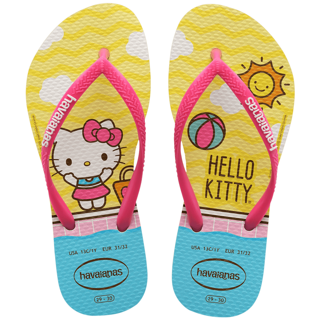 Havaianas Kids Slim Hello Kitty Branco