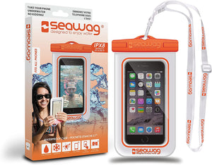 Seawag White & Orange Waterproof Case 5.7