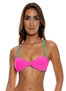 Top Strappy Oasis Babe Multi Green