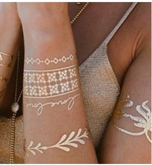 Les Tatouages éphémères, l'accessoire bijoux de cet été