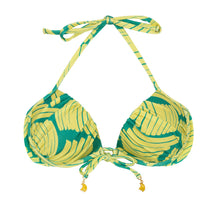Charger l'image dans la galerie, Product Front: Rio De Sol Haut Top Banana Yellow Balconet
