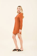 Charger l'image dans la galerie, Image 02: Uv Line Chemise Shirtdress Copenhagen Caramelo Upf50+
