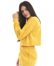 Charger l'image dans la galerie, Image 04: Alto Giro Fitness Haut Cropped M3Cbs Gola Alta Amarelo Amber

