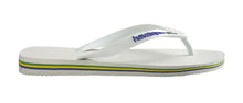 Charger l'image dans la galerie, Model Back: Havaianas Tongs Brasil Logo White
