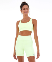 Charger l'image dans la galerie, Image 02: Alto Giro Fitness Haut Top Blackout Sustentacao E Silk Amarelinho Lime
