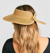 Charger l'image dans la galerie, Model Back: Uv Line Visière Visor Siena Imp Fem Wheat Upf50+
