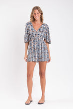Charger l'image dans la galerie, Model Front: Rio De Sol Mini Dress Ikat Mini Dress
