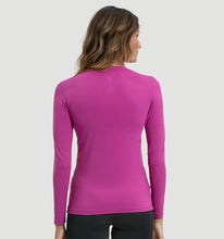 Charger l'image dans la galerie, Model Back: Uv Line T-Shirt Longsleeve Uvpro Fem Pink Upf50+

