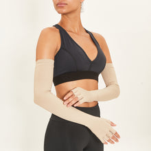 Charger l'image dans la galerie, Image 02: Uv Line Gants Extra Long Glove Chocolate Upf50+
