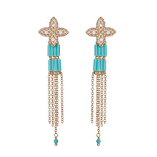 Charger l'image dans la galerie, Product Front: Hipanema Boucles D'oreille Alabaster Turquoise Hipanema
