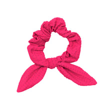 Charger l'image dans la galerie, Product Front: Rio De Sol Chouchou Dots-Virtual-Pink Scrunchie
