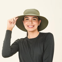 Charger l'image dans la galerie, Image 04: Uv Line Bob Hat California Nac Fem Green Militar Upf50+
