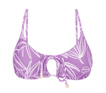 Charger l'image dans la galerie, Product Front: Rio De Sol Haut Top Trail-Purple Tank-Tie
