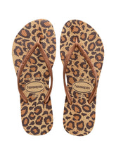 Charger l'image dans la galerie, Product Front: Havaianas Tongs Slim Animals Beige
