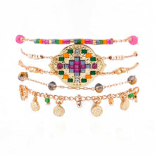 Charger l'image dans la galerie, Product Front: Hipanema Bracelet Cuff Goldville Gold Hipanema
